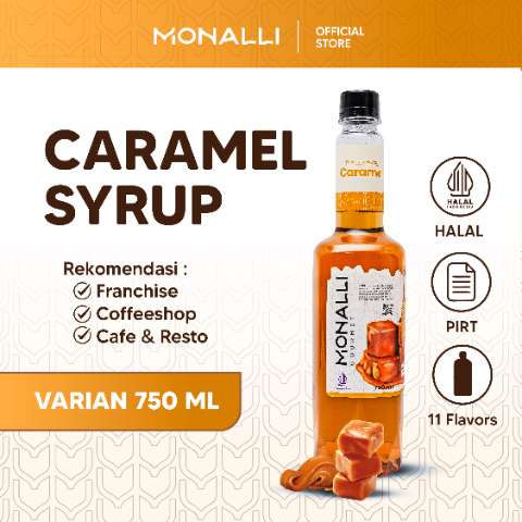 Monalli Syrup - 750 mL Caramel