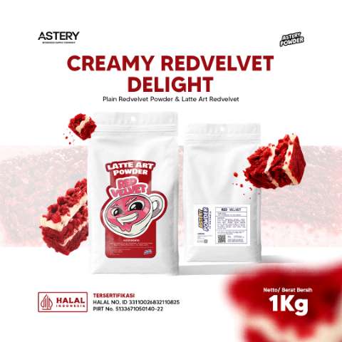 Astery Powder - 1 Kg Red Velvet Creamy Delight