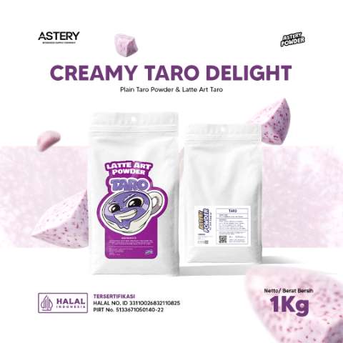 Astery Powder - 1 Kg Taro Creamy Delight