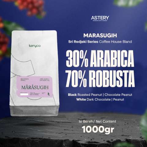 Teryco Roasters - 30% Arabica 70% Robusta 1KG Commercial Espresso Based Marasugih Sri Redjeki Series / Biji Kopi / House Blend Coffee / Kopi House Blend / Kopi Robusta / Kopi Arabica / Arabica / Robusta - slide 2