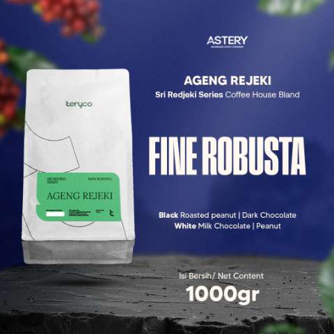 Teryco Roasters - 100% Robusta 1KG Commercial Espresso Based Ageng Rejeki Sri Redjeki Series / Biji Kopi / House Blend Coffee / Kopi House Blend / Kopi Robusta / Kopi Arabica / Arabica / Robusta - slide 2