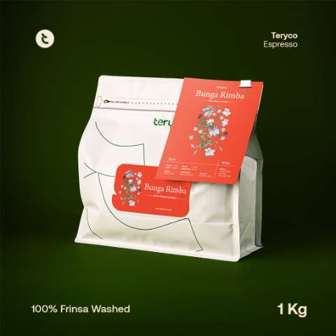 Teryco Roasters - 100% Frinsa Washed 1KG Commercial Espresso Based Bunga Rimba Speciality Blend - slide 3