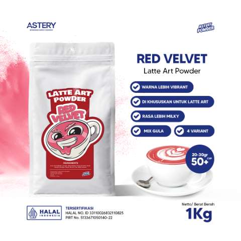 Astery Powder - 1 Kg Red Velvet Creamy Delight - slide 3
