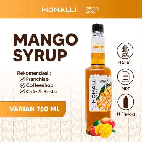 Monalli Syrup - 750 mL Mango Syrup - slide 5